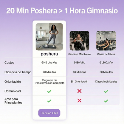 Reformer Poshera™ : Tu Studio de Pilates Privado