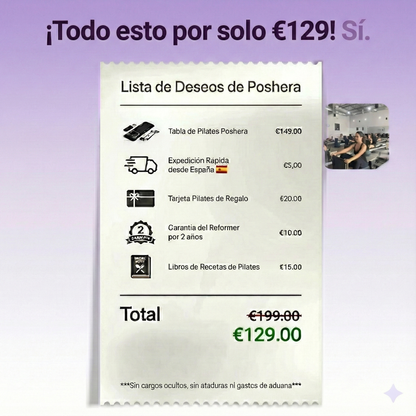 Reformer Poshera™ : Tu Studio de Pilates Privado